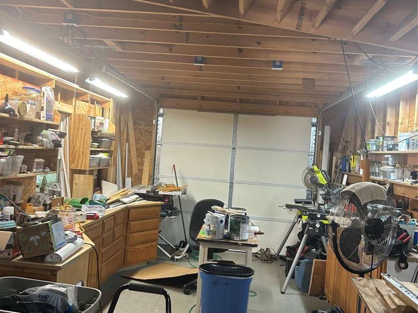 114 Ashford Drive, Olin, NC 28660.  MLS# CAR4271792, YatesRealty ID 36325. 1 car garage/shop attached to pool house