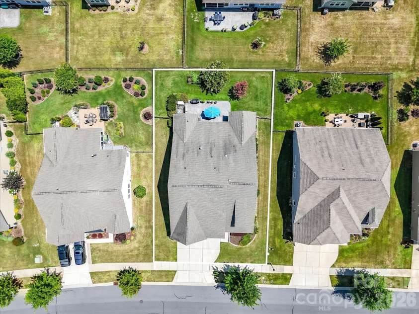 3029 Oliver Stanley Trail, Lancaster, SC 29720.  MLS# CAR4400413, YatesRealty ID 36334. Approximate Lot Lines- Not a survey