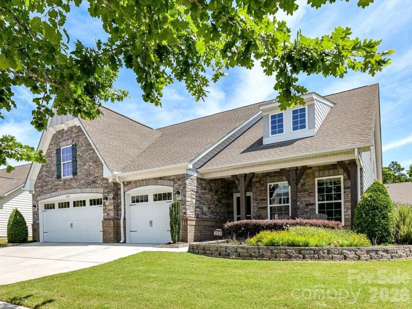 3029 Oliver Stanley Trail, Lancaster, SC 29720.  MLS# CAR4400413, YatesRealty ID 36334. Beautiful Landscaping with Stone Edging. Bermuda Sod entire Yard