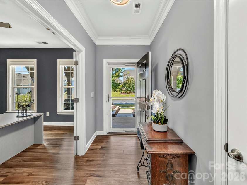 3029 Oliver Stanley Trail, Lancaster, SC 29720.  MLS# CAR4400413, YatesRealty ID 36334. Foyer leads to Private Office