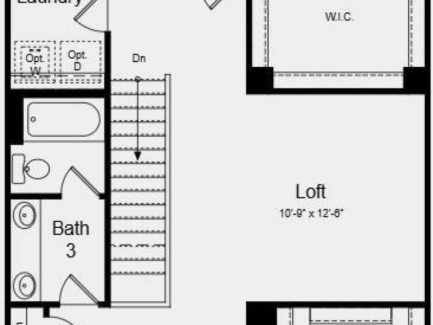 3185 Beacon Heights Road, Indian Land, SC 29707.  MLS# CAR4401934, YatesRealty ID 36341. Second Floor Plan