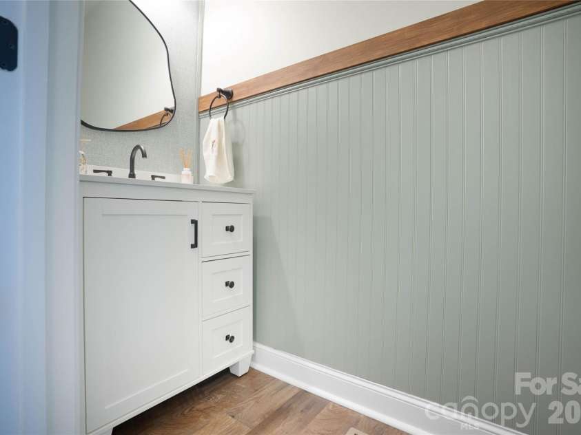 2399 Blackburn Bridge Road, Maiden, NC 28650.  MLS# CAR4399764, YatesRealty ID 36350. Main floor powder room