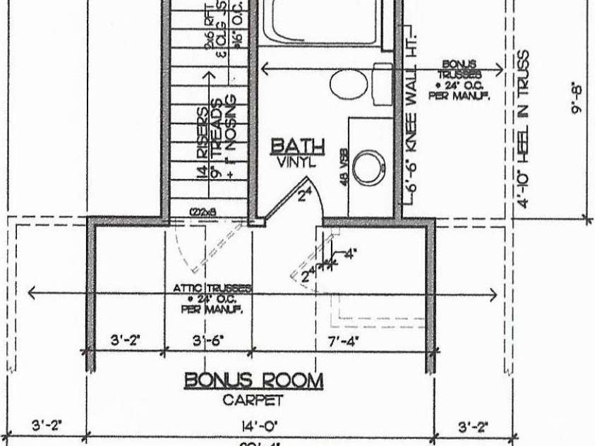 456 Allen Drive, Concord, NC 28027.  MLS# CAR4400128, YatesRealty ID 36359. Full Bath #3