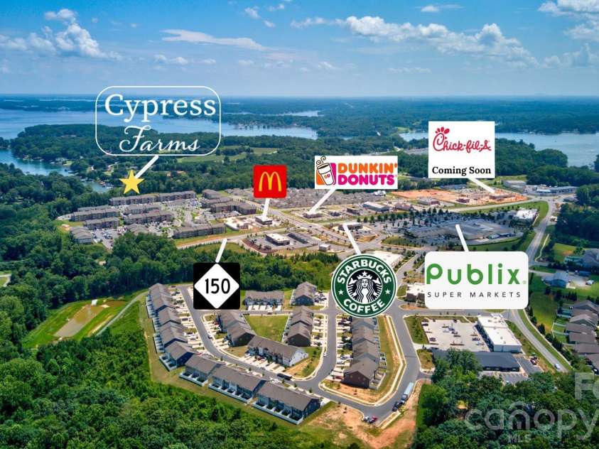 4265 Candlewood Drive, Sherrills Ford, NC 28673.  MLS# CAR4350411, YatesRealty ID 3636. Surrounded by convenience, with shopping, dining, and boutique fitness centers just minutes away.