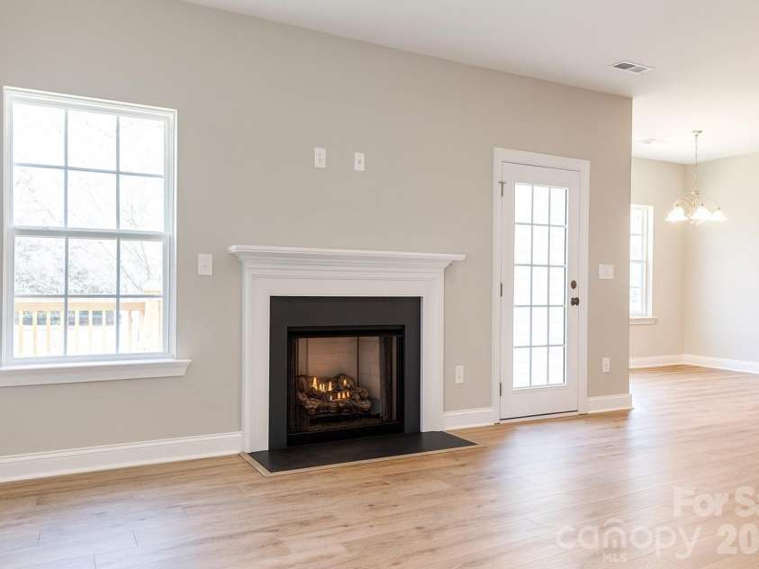 458 Allen Drive, Concord, NC 28027.  MLS# CAR4399612, YatesRealty ID 36360. Open Floor Plan w/Fireplace