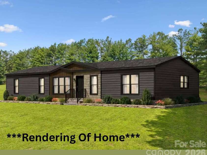 6414 Mingo Road, Heath Springs, SC 29058.  MLS# CAR4402987, YatesRealty ID 36367. Computer generated rendering of the home.