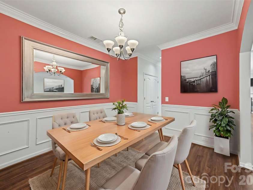 517 Stowe Road, Belmont, NC 28012.  MLS# CAR4399288, YatesRealty ID 36371. Dining Room *Virtually staged*