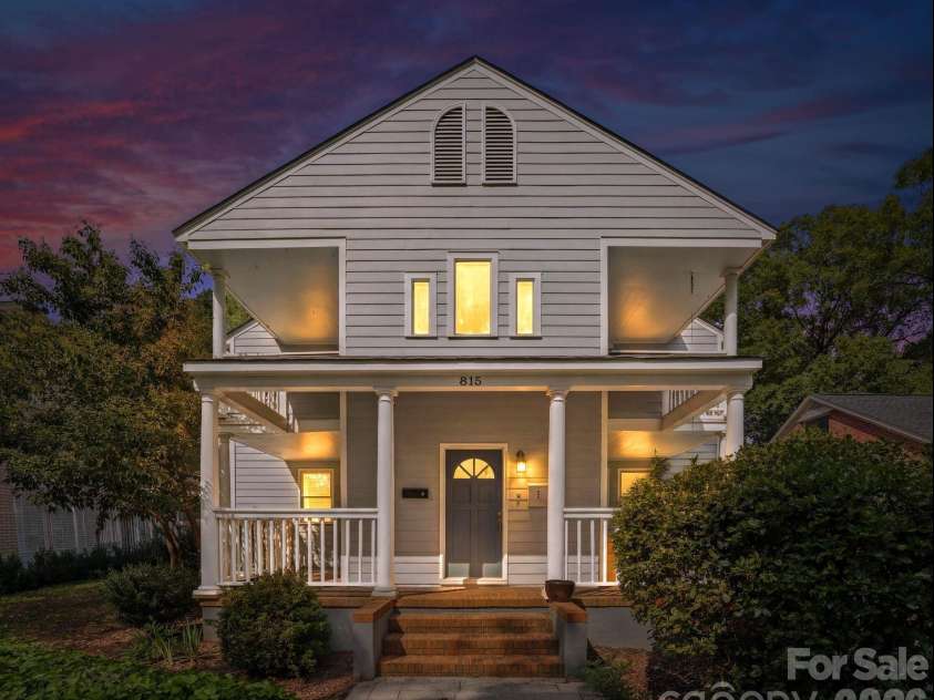 815 Lexington Avenue, Charlotte, NC 28203.  MLS# CAR4399546, YatesRealty ID 36388. 