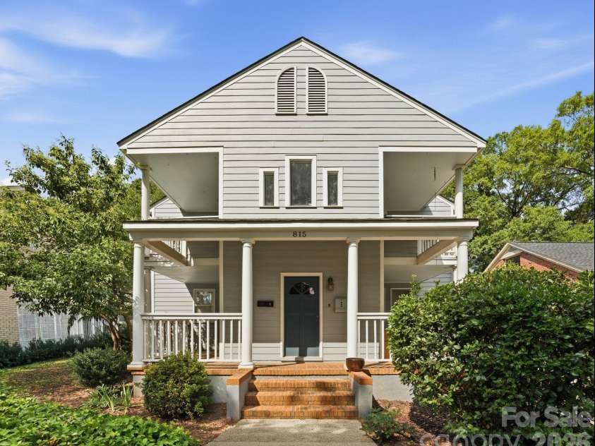 815 Lexington Avenue, Charlotte, NC 28203.  MLS# CAR4399546, YatesRealty ID 36388. 