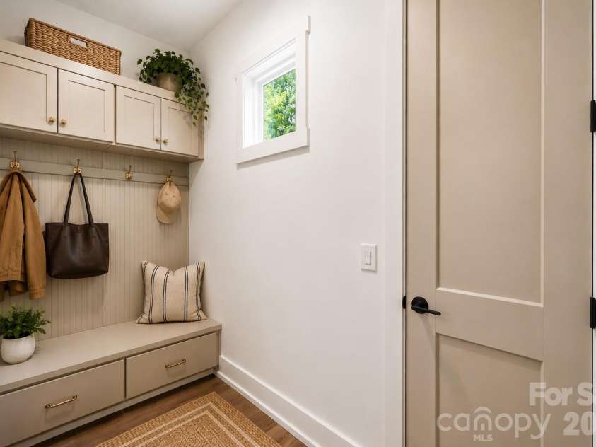 7207 Benita Drive, Charlotte, NC 28212.  MLS# CAR4389589, YatesRealty ID 36393. Representative photo- Designer drop zone