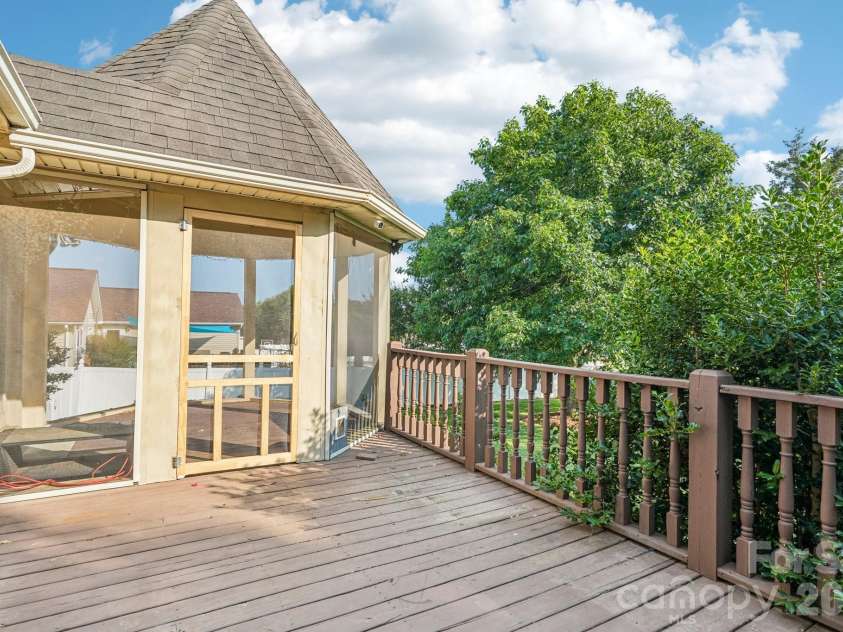 203 Royal Avenue, Albemarle, NC 28001.  MLS# CAR4401076, YatesRealty ID 36394. Deck