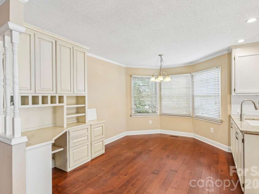 203 Royal Avenue, Albemarle, NC 28001.  MLS# CAR4401076, YatesRealty ID 36394. Dining and built in desk