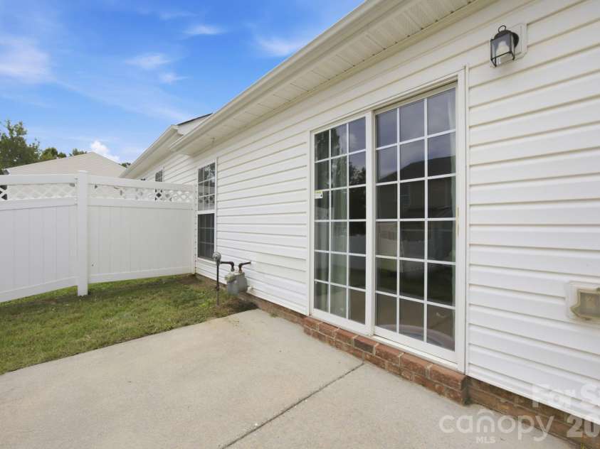 310 Gamesford Lane, Fort Mill, SC 29715.  MLS# CAR4397806, YatesRealty ID 36403. Rear Patio