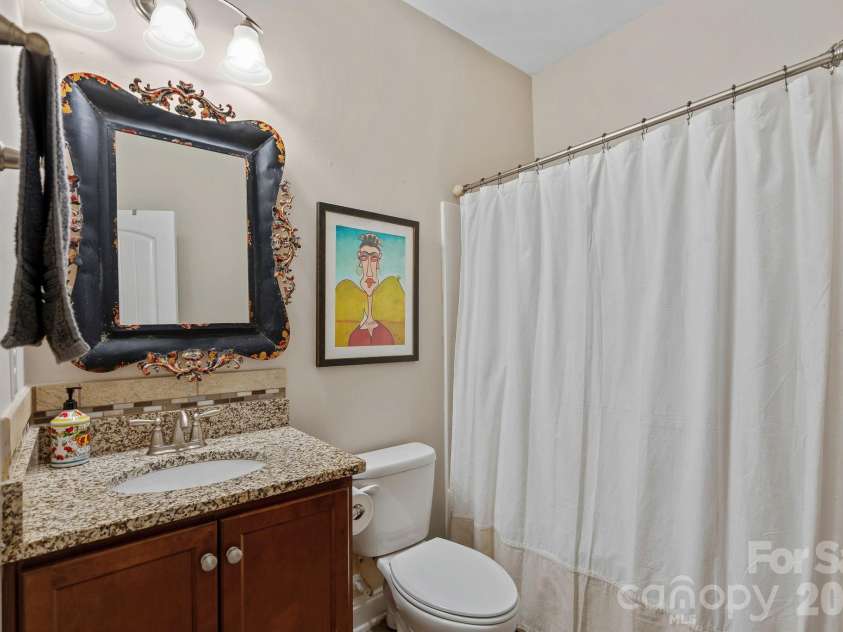 4012 Garden Oak Drive, Indian Trail, NC 28079.  MLS# CAR4398500, YatesRealty ID 36408. Lower Full Bath