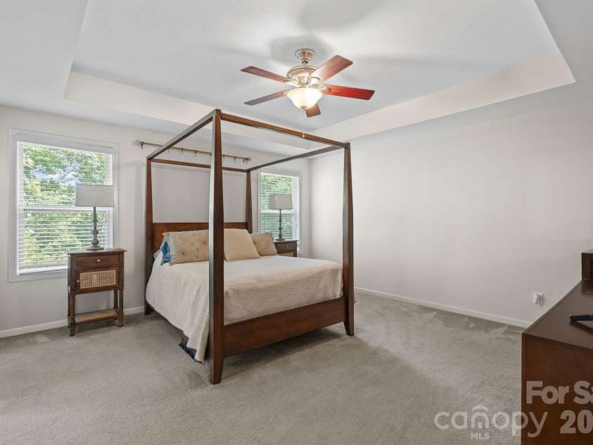 4012 Garden Oak Drive, Indian Trail, NC 28079.  MLS# CAR4398500, YatesRealty ID 36408. Upper Primary Bedroom