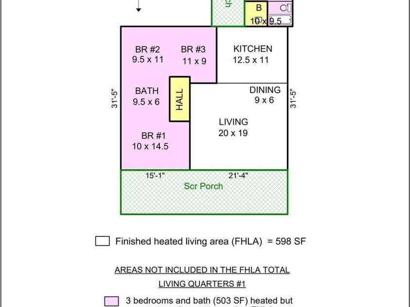 10844 Greenville Highway, Cedar Mountain, NC 28718.  MLS# CAR4369621, YatesRealty ID 36428. Floor Plan