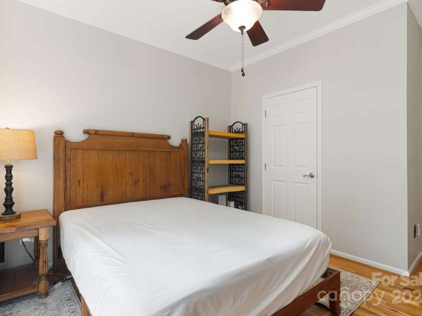 28 Back Stage Pass, Canton, NC 28716.  MLS# CAR4284833, YatesRealty ID 3643. Hardwood flooring & ceiling fan