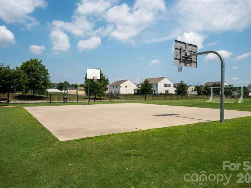 1019 Sunflower Lane, Indian Trail, NC 28079.  MLS# CAR4402543, YatesRealty ID 36431. Community basketball court