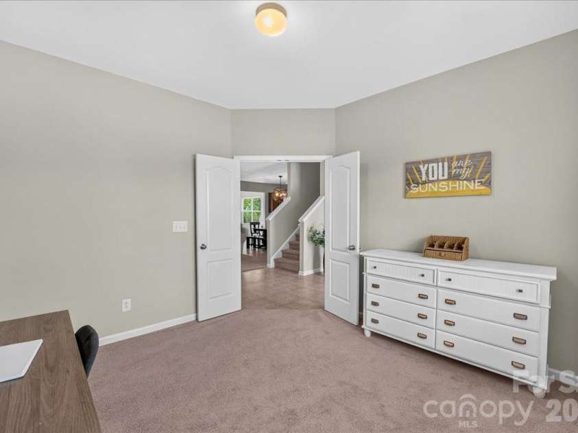 1019 Sunflower Lane, Indian Trail, NC 28079.  MLS# CAR4402543, YatesRealty ID 36431. Office on first floor