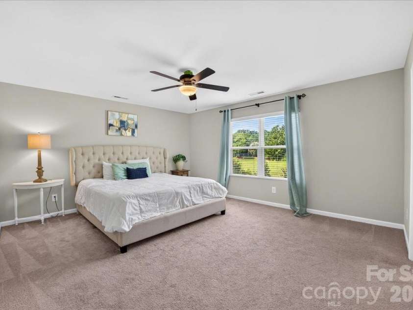 1019 Sunflower Lane, Indian Trail, NC 28079.  MLS# CAR4402543, YatesRealty ID 36431. Owner's suite on second floor