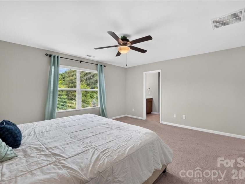 1019 Sunflower Lane, Indian Trail, NC 28079.  MLS# CAR4402543, YatesRealty ID 36431. Owner's suite on second floor