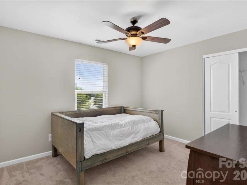 1019 Sunflower Lane, Indian Trail, NC 28079.  MLS# CAR4402543, YatesRealty ID 36431. Secondary bedroom #2