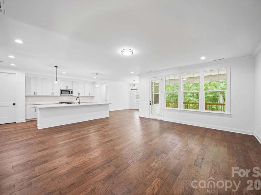 4024 Red Hill Way, Denver, NC 28037.  MLS# CAR4394817, YatesRealty ID 36435. Great Room and Kitchen