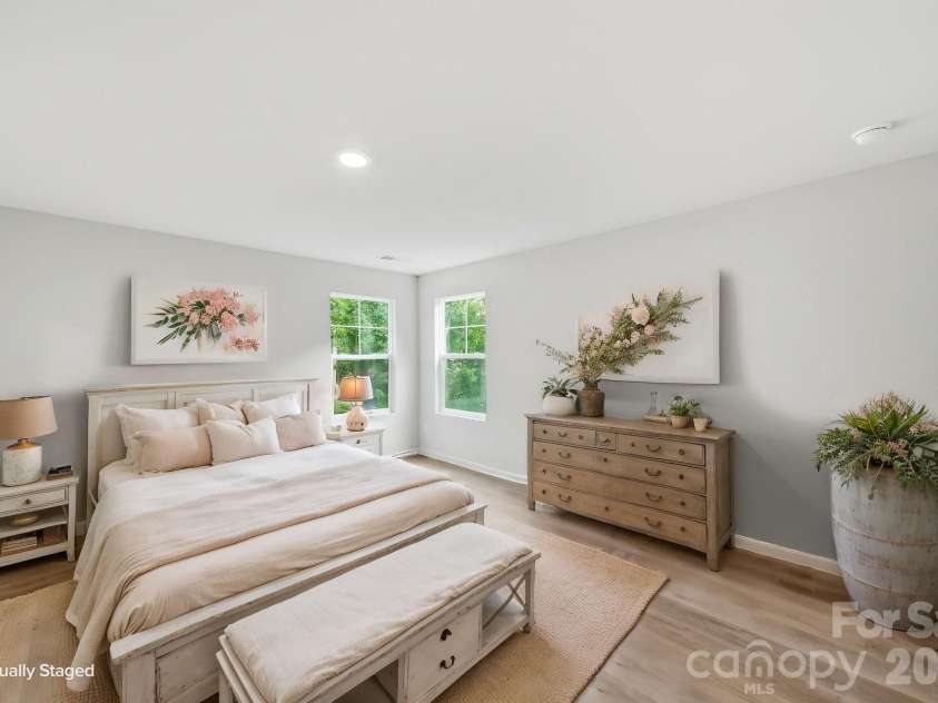 1412 Hubbard Terrace, Shelby, NC 28152.  MLS# CAR4395933, YatesRealty ID 36437. Primary Bedroom - Virtually Staged