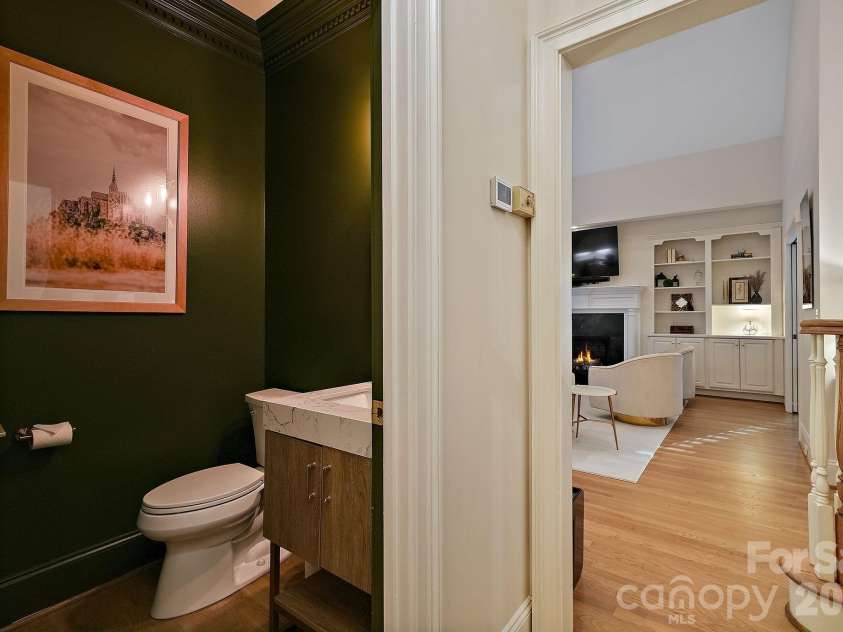 10917 Lederer Avenue, Charlotte, NC 28277.  MLS# CAR4389538, YatesRealty ID 36438. Half bath on lower level