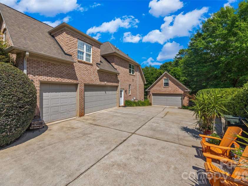 5864 Johnson Road, Clover, SC 29710.  MLS# CAR4401445, YatesRealty ID 36446. 3 car attached garage plus 2 car deep detached garage with power