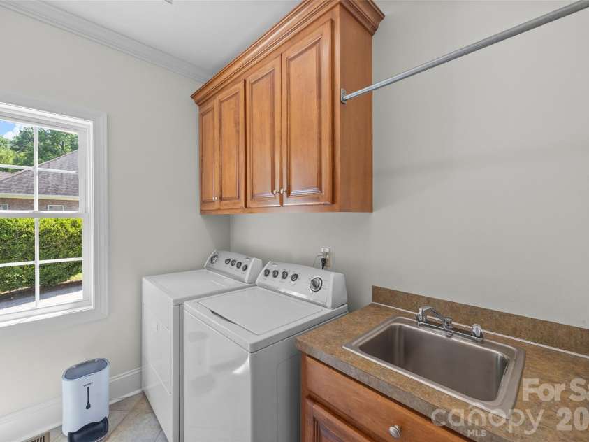 5864 Johnson Road, Clover, SC 29710.  MLS# CAR4401445, YatesRealty ID 36446. Laundry on main