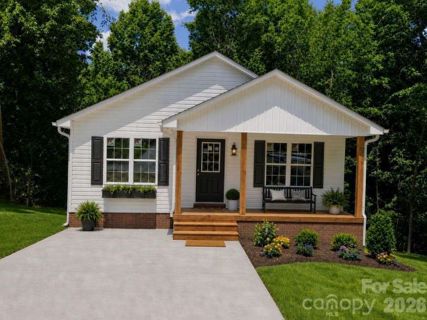 180 May Street, Concord, NC 28025.  MLS# CAR4396949, YatesRealty ID 36456. Digital rendering