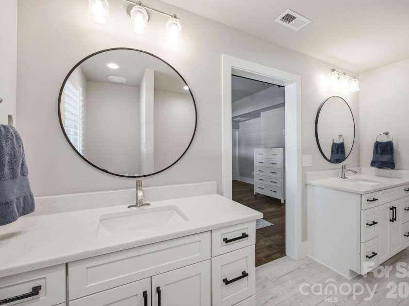 229 Elysian Drive, Mooresville, NC 28117.  MLS# CAR4430310, YatesRealty ID 36463. Separate dual vanities in Primary Bathroom