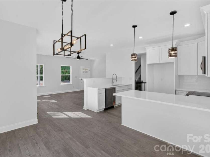 228 Hillside Avenue, Concord, NC 28025.  MLS# CAR4402795, YatesRealty ID 36476. Living, Kitchen & Breakfast