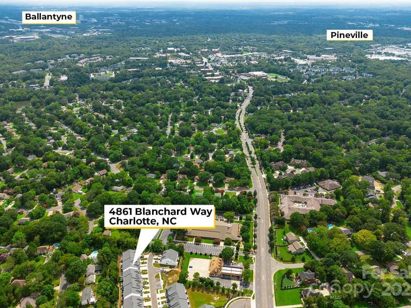 4861 Blanchard Way, Charlotte, NC 28226.  MLS# CAR4172626, YatesRealty ID 3648. 