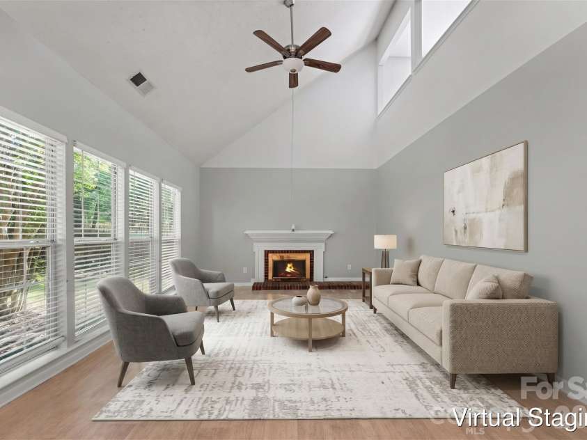 8716 Barrister Way, Charlotte, NC 28216.  MLS# CAR4400707, YatesRealty ID 36483. Virtually staged
