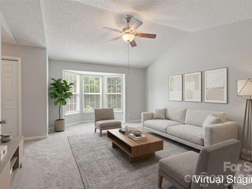 8716 Barrister Way, Charlotte, NC 28216.  MLS# CAR4400707, YatesRealty ID 36483. Virtually staged