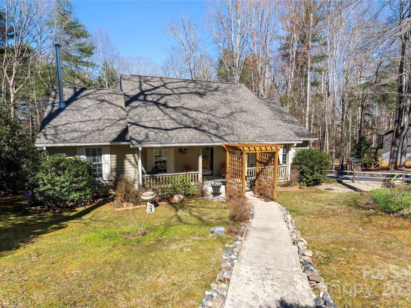 732 Knob Road, Pisgah Forest, NC 28768.  MLS# CAR4234776, YatesRealty ID 3650. 