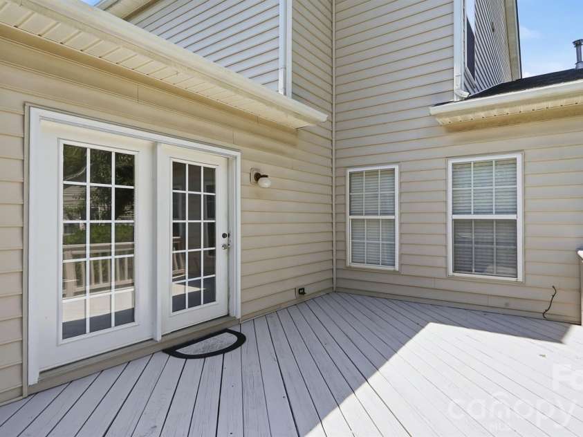 1010 Hamstead Court, Indian Trail, NC 28079.  MLS# CAR4401658, YatesRealty ID 36536. Large Deck