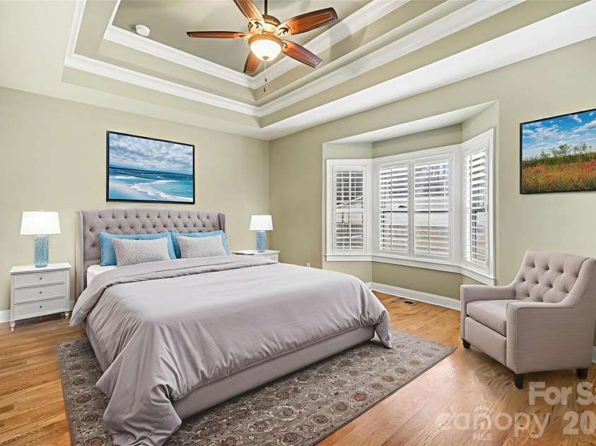 1139 Moray Court, Charlotte, NC 28211.  MLS# CAR4351091, YatesRealty ID 3654. Primary Bedroom *Virtually Staged*