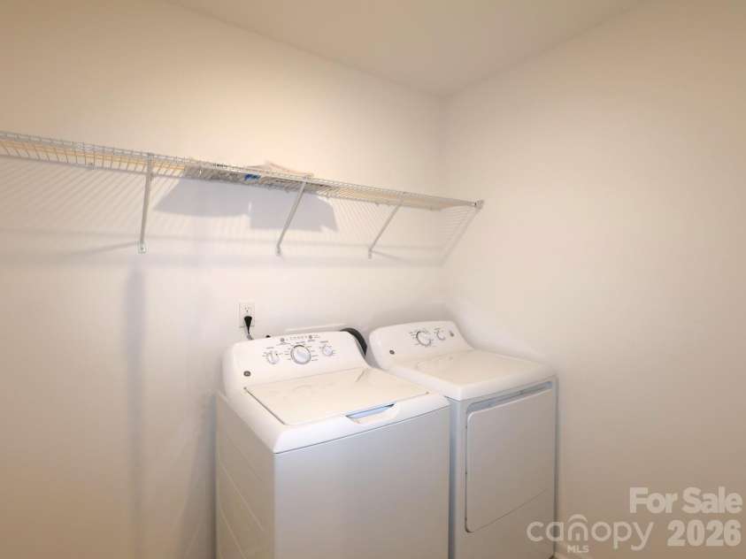 2704 Yeager Drive, Concord, NC 28027.  MLS# CAR4401233, YatesRealty ID 36541. Laundry room