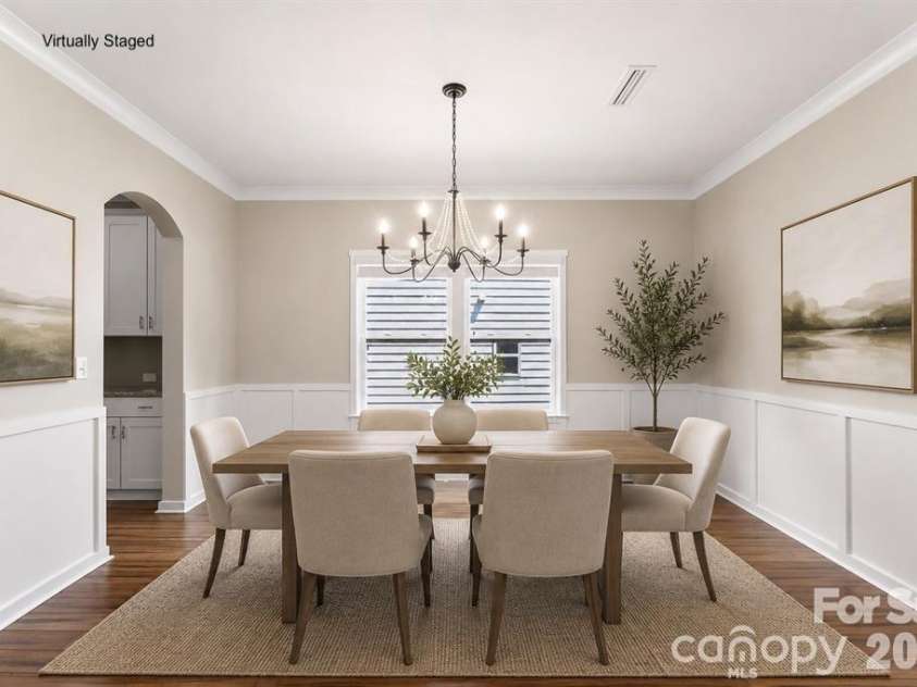 2238 Bluebell Way, Tega Cay, SC 29708.  MLS# CAR4400868, YatesRealty ID 36542. Dining Room - Virtually Staged