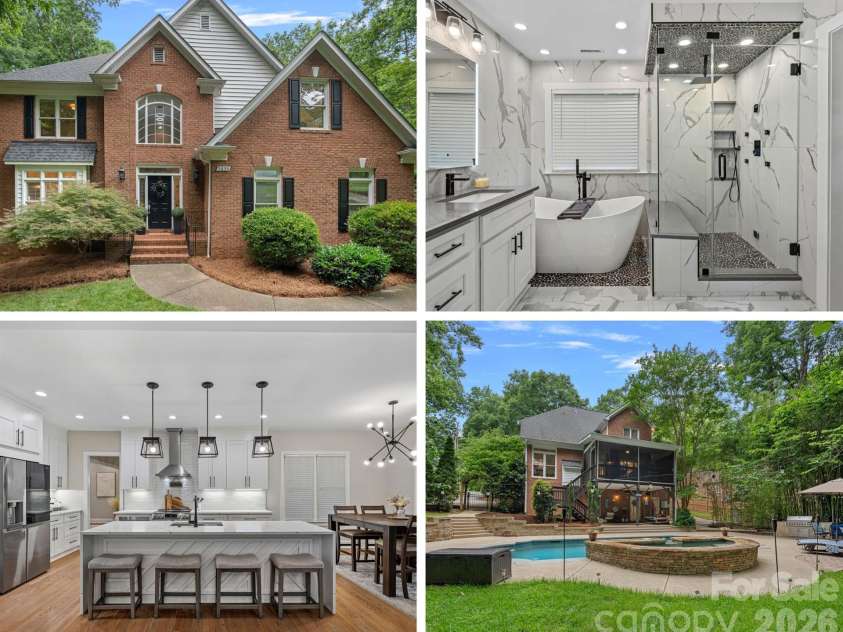 5634 Camelot Drive, Charlotte, NC 28270.  MLS# CAR4389012, YatesRealty ID 36546. 