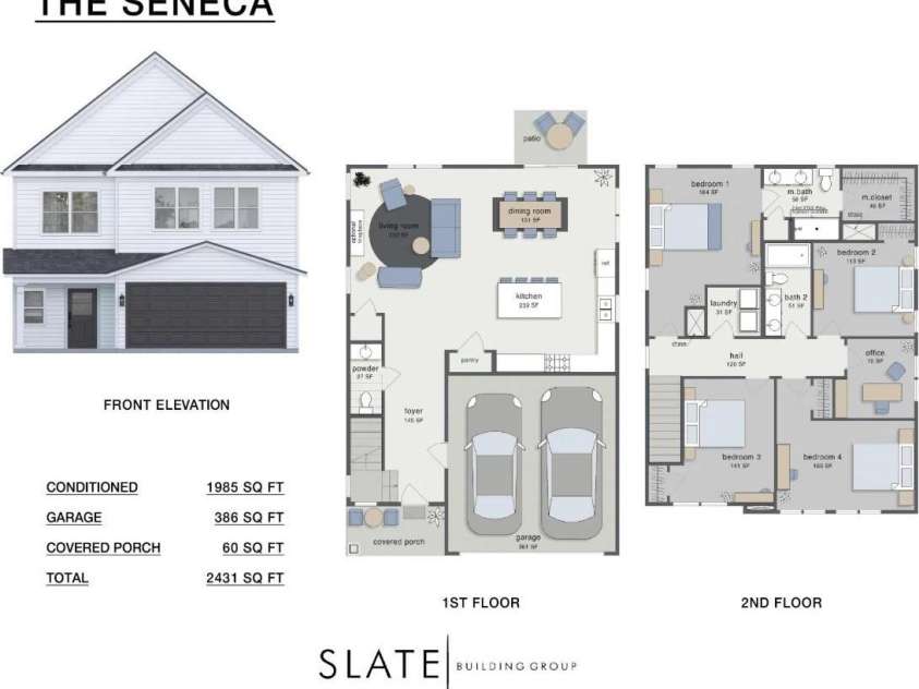 5105 Heron Lane, Concord, NC 28025.  MLS# CAR4400590, YatesRealty ID 36547. 