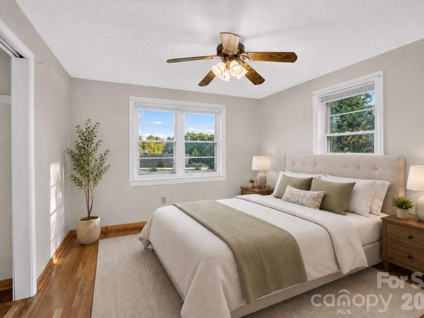 1532 Orchard Drive, Lenoir, NC 28645.  MLS# CAR4397630, YatesRealty ID 36550. Bedroom 1 Virtually Staged