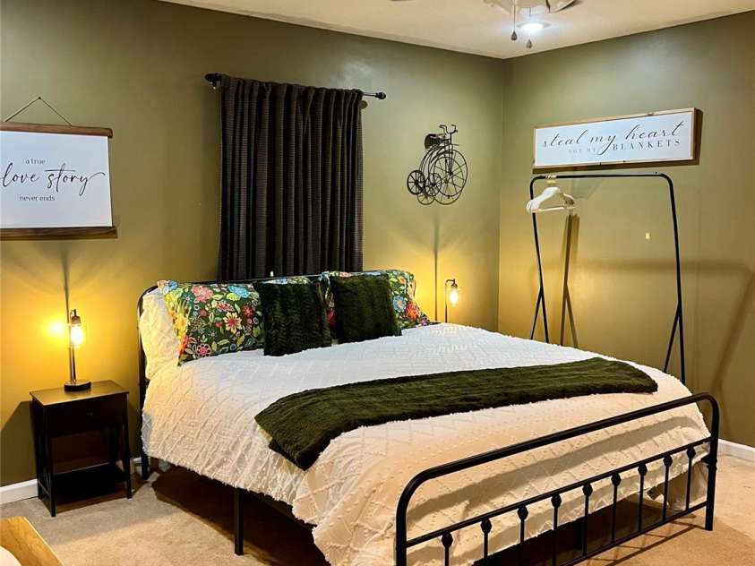 90 King Road, Weaverville, NC 28787.  MLS# CAR4397752, YatesRealty ID 36556. Basement Bedroom