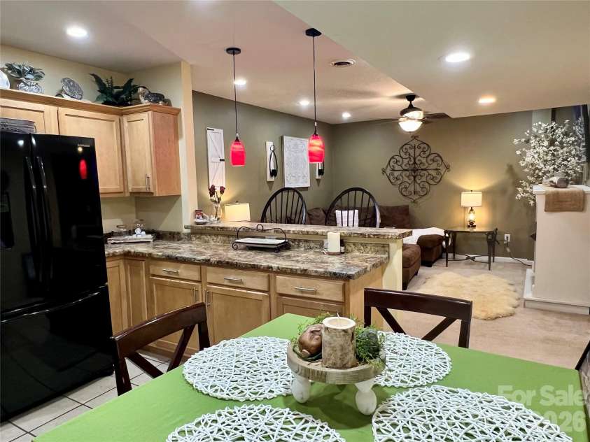 90 King Road, Weaverville, NC 28787.  MLS# CAR4397752, YatesRealty ID 36556. Basement Kitchen