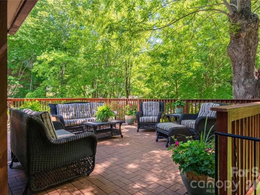 805 Aspen Street, Lincolnton, NC 28092.  MLS# CAR4395032, YatesRealty ID 36558. Upper deck over carport