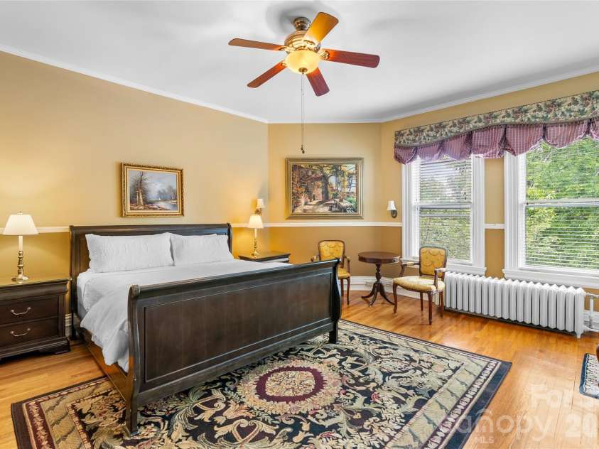 86 Edgemont Road, Asheville, NC 28801.  MLS# CAR4375523, YatesRealty ID 36581. Second story, bedroom four