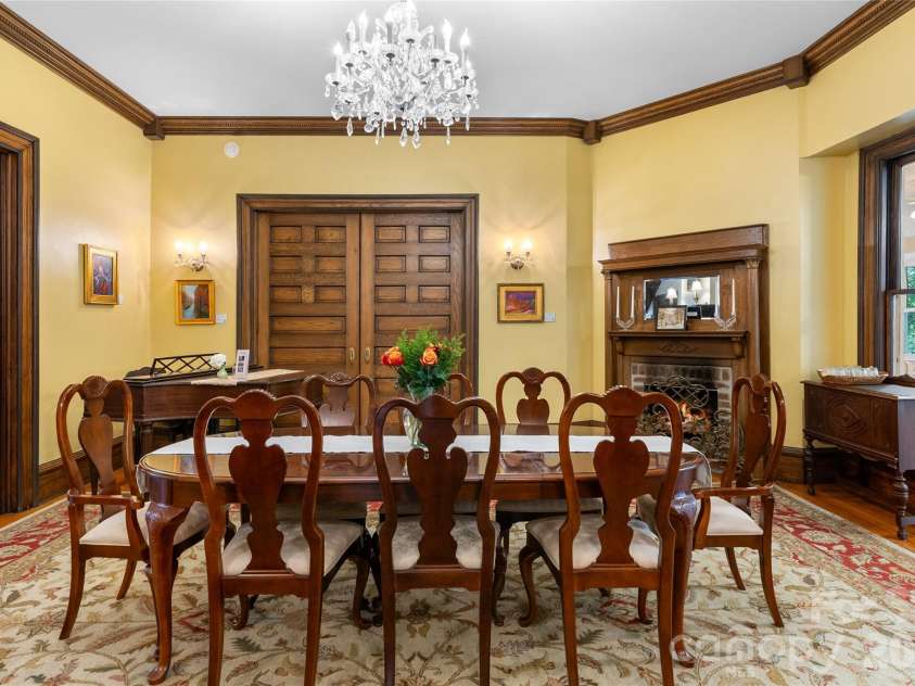 86 Edgemont Road, Asheville, NC 28801.  MLS# CAR4375523, YatesRealty ID 36581. Solid wood pocket doors